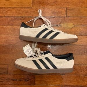 adidas Originals Stadt Men’s Cream Suede Sneakers size 7.5